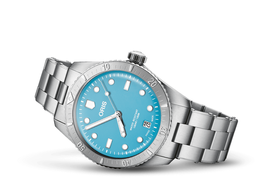 ORIS DIVERS SIXTY-FIVE AUTOMATIC 38MM WATCH 733 7771 4055-07 8 19 18d