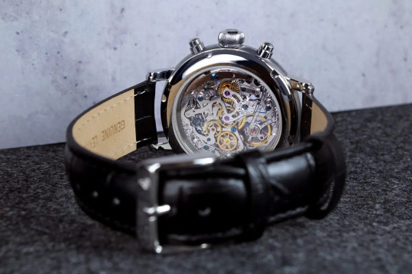 POLJOT INTERNATIONAL  CHRONOGRAPH NICOLAI II SKELETON HAND WINDING 43MM LIMITED EDITION 100PIECES MEN'S WATCH   2901.194S011