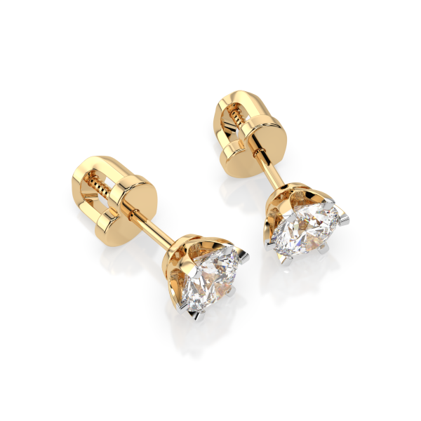 Cara обеци с диаманти 1.40 ct GIA сертификат K102-10040Y