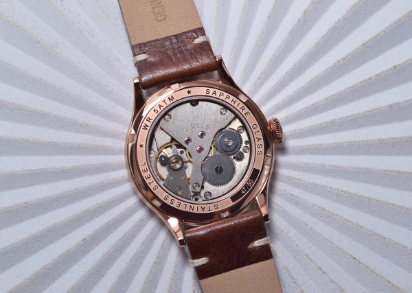 часовник poljot international samara кафява кожена каишка classicwatches.bg