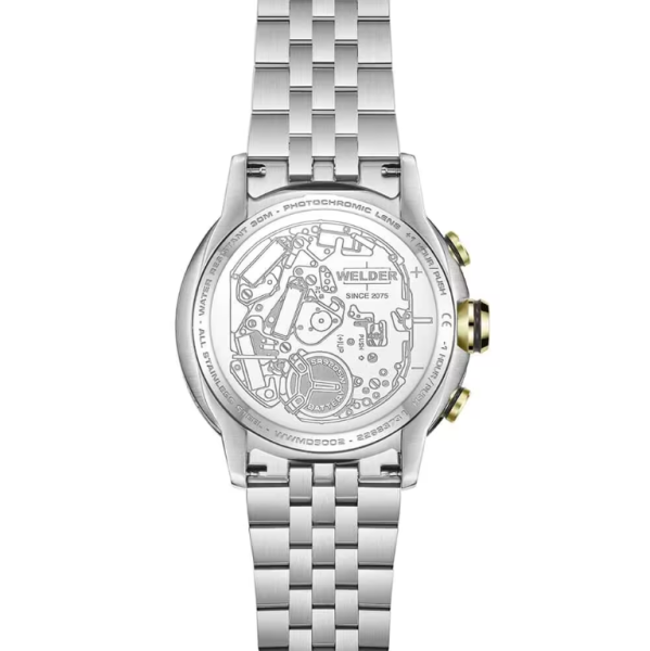 часовник welder с лява коронка и функция двойно време classicwatches.bg
