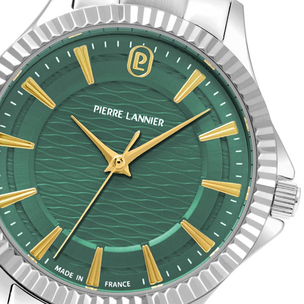 Pierre Lannier 017G671 часовник с жълто златни акценти ClassicWatches.bg
