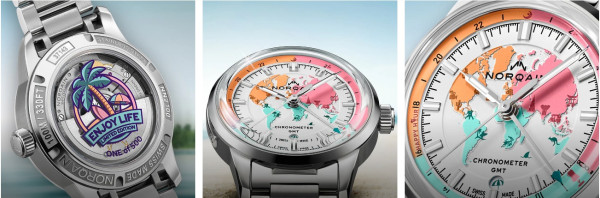 часовник norqain freedom gmt holiday limited edition 500 броя classicwatches.bg