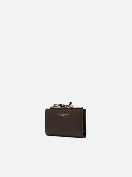 Дамски портфейл Gianni Chiarini Wallets Nappa PF 6003 NA-166 Chocolate