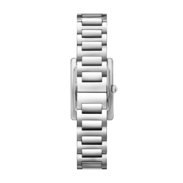 дамски часовник emporio armani ar11625 – сребриста стоманена верижка и корпус, изглед отзад – оригинален от ClassicWatches.bg