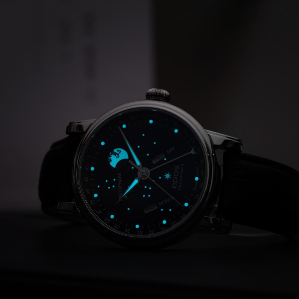 EPOS 3439.322.20.16.25 фаза на луната Big Moon Ursa Minor Edition – classicwatches.bg