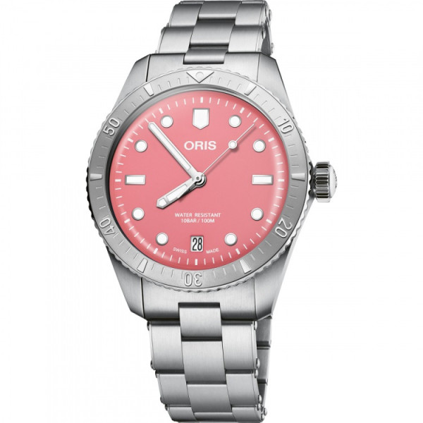 ORIS DIVERS SIXTY-FIVE AUTOMATIC 38MM WATCH 733 7771 4058-07 8 19 18d