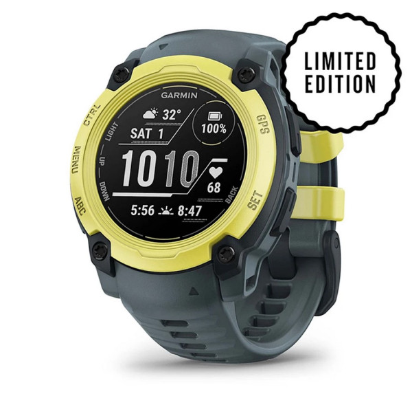ЧАСОВНИК GARMIN INSTINCT E 40MM ELECTRIC LIME С TWILIGHT КАИШКА 010-02932-01