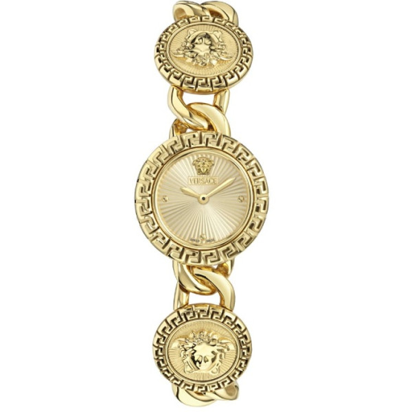 Versace VE0Q00425 дамски часовник със златист циферблат – classicwatches.bg