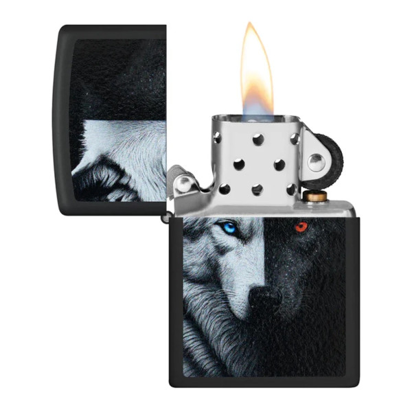 Запалка Zippo - Two Wolves Design