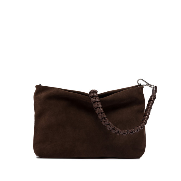 ДАМСКА ЧАНТА , ЕСТЕСТВЕНА КОЖА-РЪЧНА ИЗРАБОТКА GIANNI CHIARINI 8265/BROWN