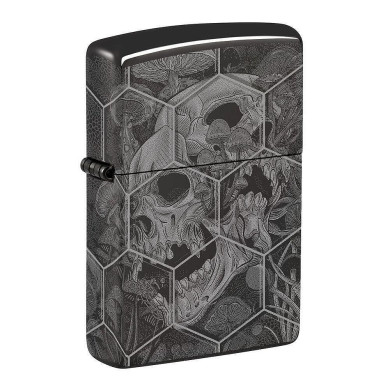 Запалка Zippo - Trippy Skull Design
