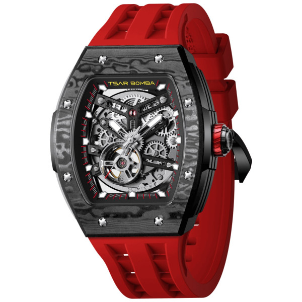TSAR BOMBA T-Elemental Carbon Fiber Passion Red TB8228CF-02