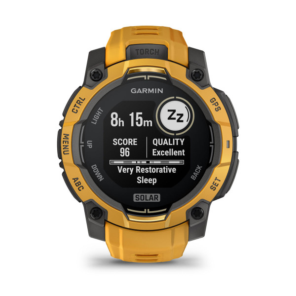 Garmin Instinct 3 Solar Sunburst със Sunburst/Grey каишка 010-02934-02