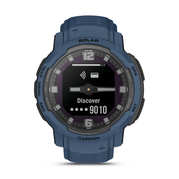 Garmin Instinct Crossover Solar Tidal Blue 010-02730-02