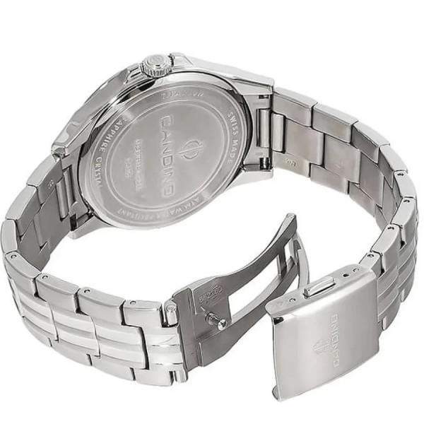 Candino titanium часовник със зелен циферблат и титаниева верижка classicwatches.bg
