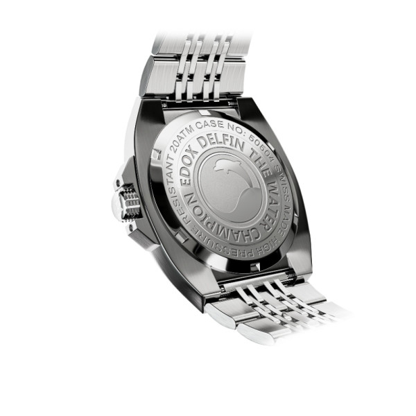 Edox Delfin 1973 Date 50504-3M-NIN