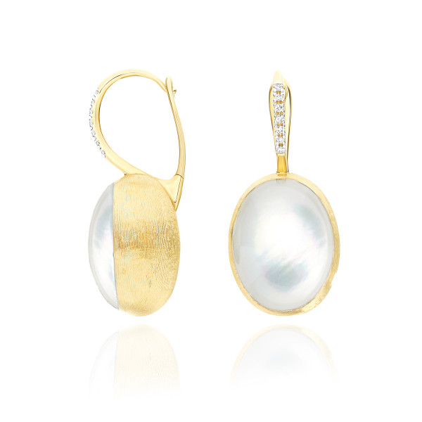 Nanis Boules Big обеци диаманти, седеф, планински кристал OS13-609