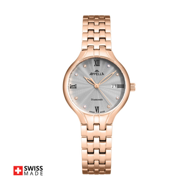 Appella L50000.9187DQ дамски часовник с диаманти ClassicWatches.bg
