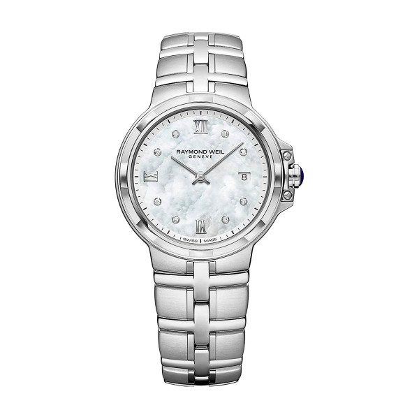 RAYMOND WEIL PARSIFAL QUARTZ 30MM LADIES WATCH 5180-ST-00995