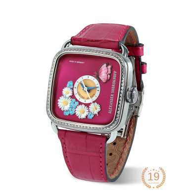 Часовник ALEXANDER SHOROKHOFF SUMMER 36X36MM LIMITED EDITION 19PCS AS.AP.SOM2D