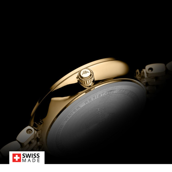 часовник Appella L50013.1197DQ сив циферблат диаманти classicwatches.bg