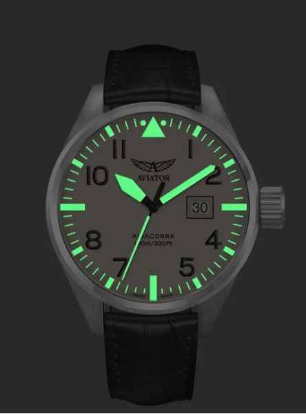 AVIATOR AIRACOBRA TYPE A 42.8MM V.1.38.2.330.4