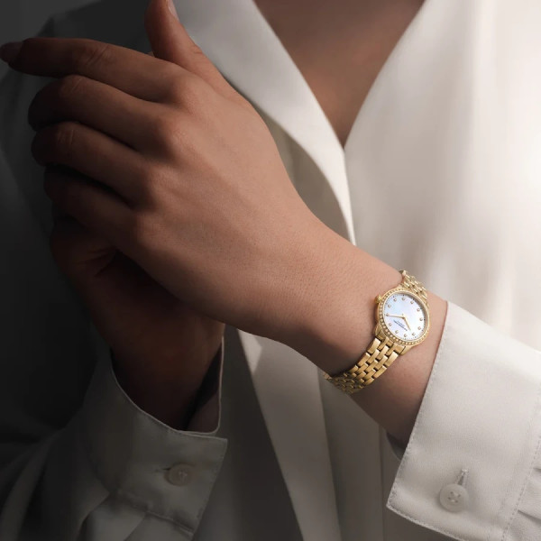 raymond weil 5024-ps-97081 с диаманти по безела и циферблата classicwatches.bg