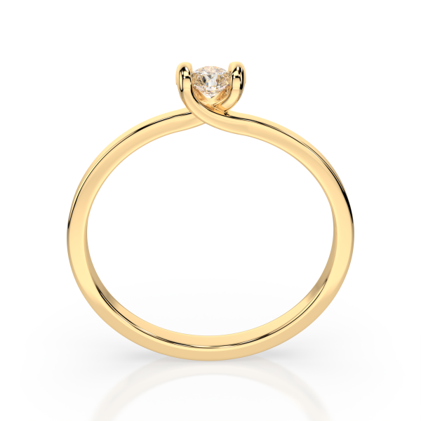 Cara пръстен с диамант 0.3 ct GIA сертификат K101-10016Y