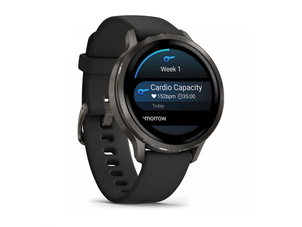 Garmin Venu 4 41mm Slate/Black – GPS смарт часовник с LED фенер – ClassicWatches.bg