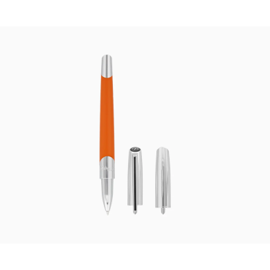  РОЛЕР S.T.DUPONT DEFI MILLENIUM SILVER AND MATT ORANGE 402737