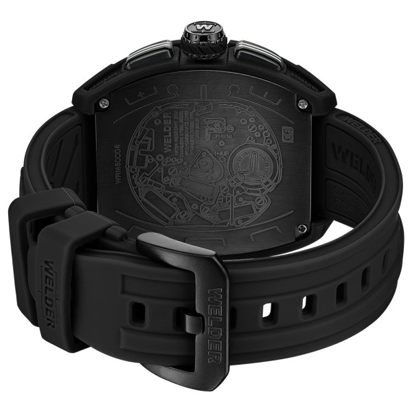 часовник welder изцяло черен дизайн dual time функция classicwatches.bg