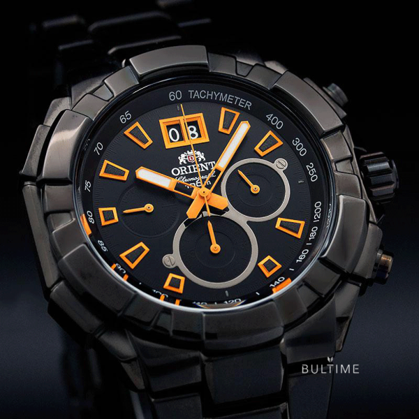 ORIENT ENTERPRISE SPORTY CHRONOGRAPH QUARTZ 45MM MEN'S WATCH FTV00006B0