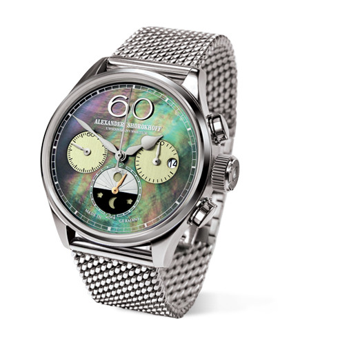 ALEXANDER SHOROKHOF CHRONO LADY MANUAL  39MM LADIES WATCH   AS.LCD01-4M