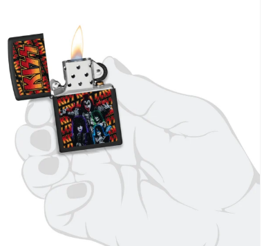Zippo Kiss® Poster Design запалка