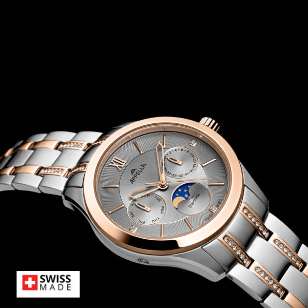 часовник Appella L50021.R167DQF дамски модел диаманти classicwatches.bg