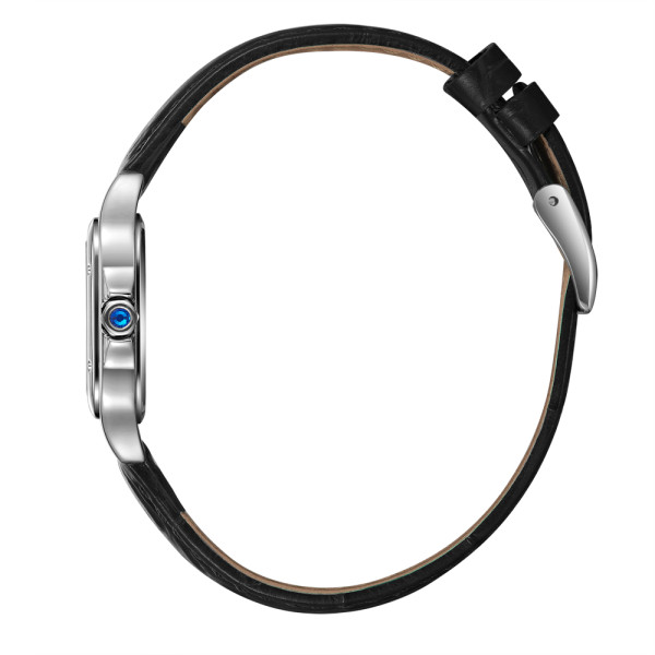 Часовник с черна кожена каишка – модел Lee Cooper