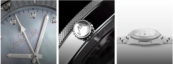 NORQAIN Adventure Sport N1800.08S14.W01 дамски автоматичен часовник със стоманена верижка – classicwatches.bg