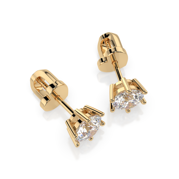 Cara обеци с диаманти 0,80 ct GIA сертификат K102-10151Y