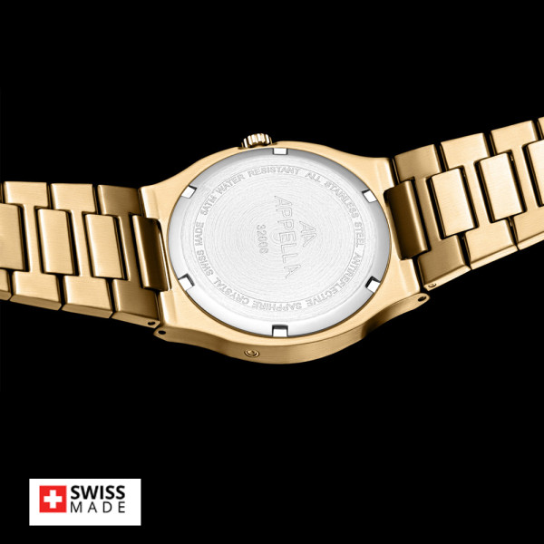 appella l32006.1117qf часовник от благородна стомана classicwatches.bg
