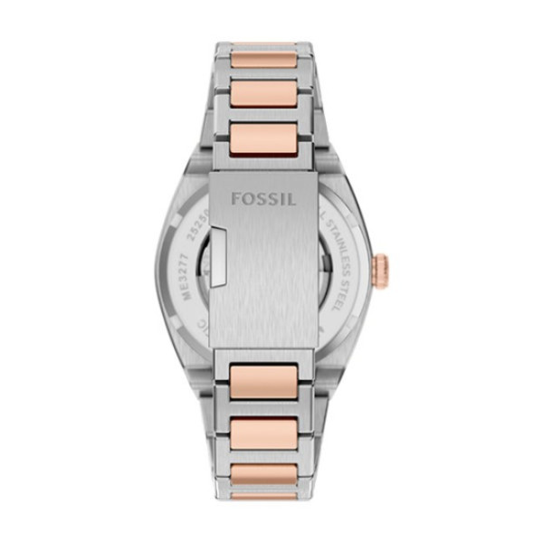 Fossil ME3277 мъжки автоматичен часовник с двуцветна верижка