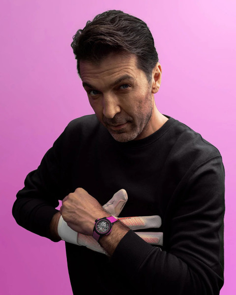 norqain-wild-one-skeleton-39mm-hyper-pink-front-view