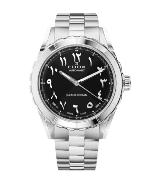 часовник edox grand ocean automatic 80140-3m-nn черен циферблат classicwatches.bg