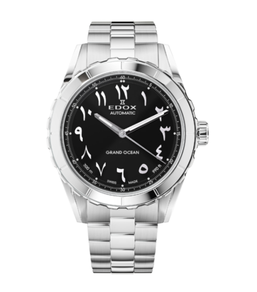 часовник edox grand ocean automatic 80140-3m-nn черен циферблат classicwatches.bg