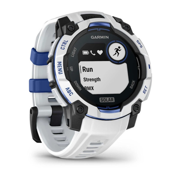 Часовник Garmin Instinct 3 Solar Whitestone Bolt Blue Limited Edition 45mm 010-02934-03 – дисплей и функции – classicwatches.bg1