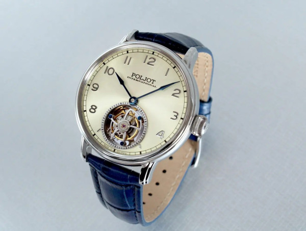 мъжки часовник турбийон poljot-international-3400.T-XVIII-CS-side-view-classicwatches