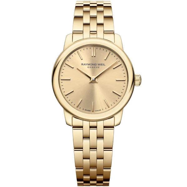 часовник raymond weil 5024-p-10001 toccata златист дамски модел classicwatches.bg