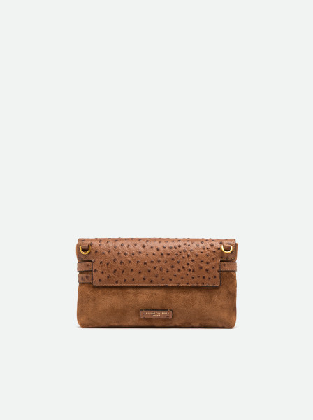 Дамска чанта Gianni Chiarini Belty BS 12546 CM-STEMU-099 Cognac
