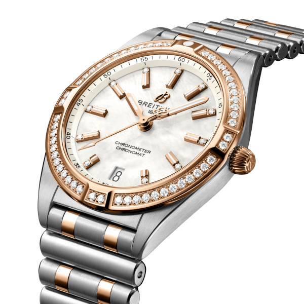 дамски часовник кварцов breitling-chronomat-quartz-32-u77310591a2u1-front-view-classicwatches