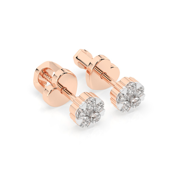 CARA DIAMANTI Златни обеци с диаманти K102-10015R